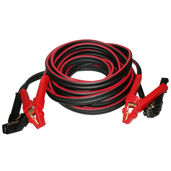 Bulldog Winch Booster Cable Set - Clamp to Clamp 1/0 x 30' 20333 - main